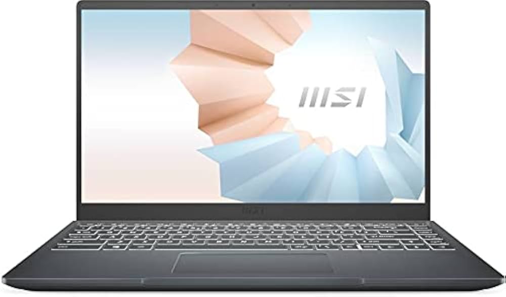 MSI Modern 14 ノートPC MSI Modern 14 Core i3 10th Gen - (8 GB/256 GB SSD/Windows 10 Home